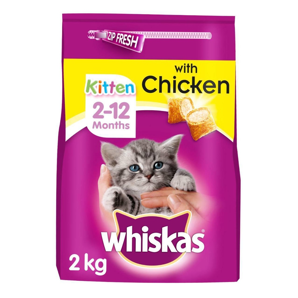 Whiskas Complete Dry 212 Months Kitten with Chicken Subridge Pet