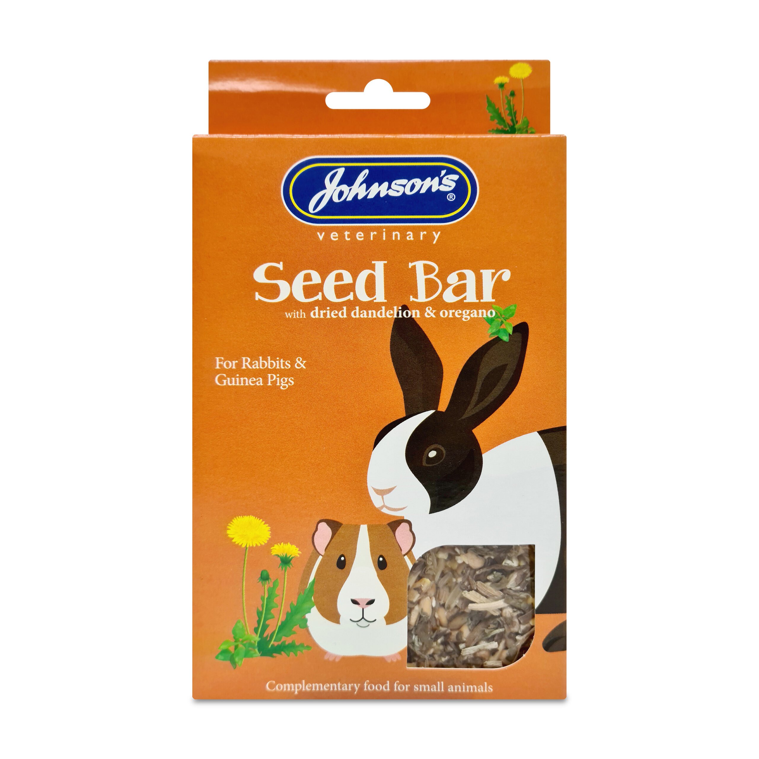 Johnsons Rabbit & Guinea Pig Seed Bar 1x6