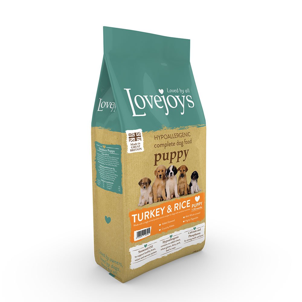 Lovejoys Puppy Dry with Turkey & Rice