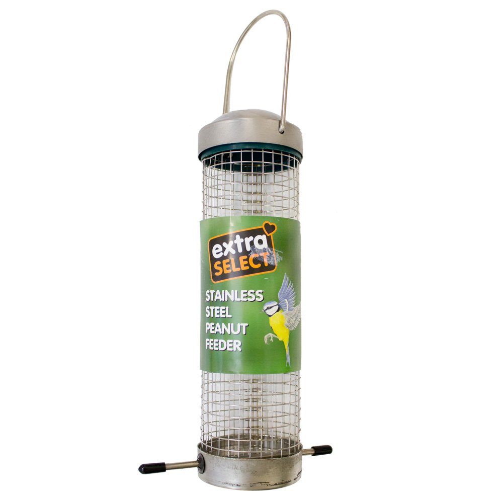 Extra Select 12in Stainless Steel Peanut Feeder 1x6