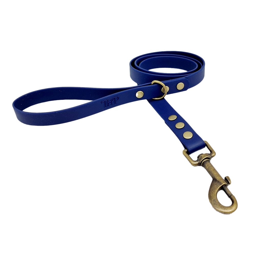 Trinkety Paws Country Collection Biothane Dog Lead Navy 120cm 16mm
