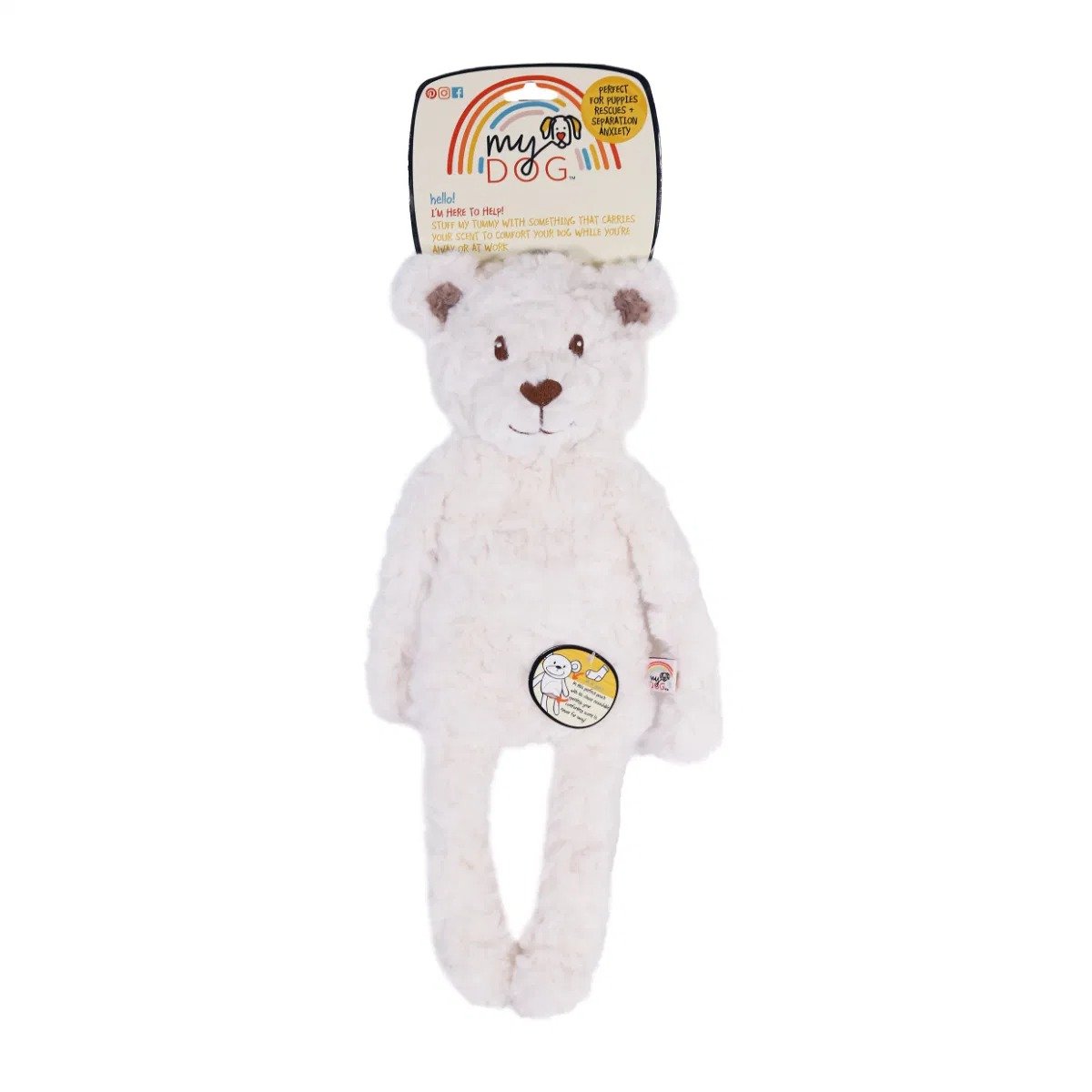 Rosewood MyDog Bear Plush Toy 1x3