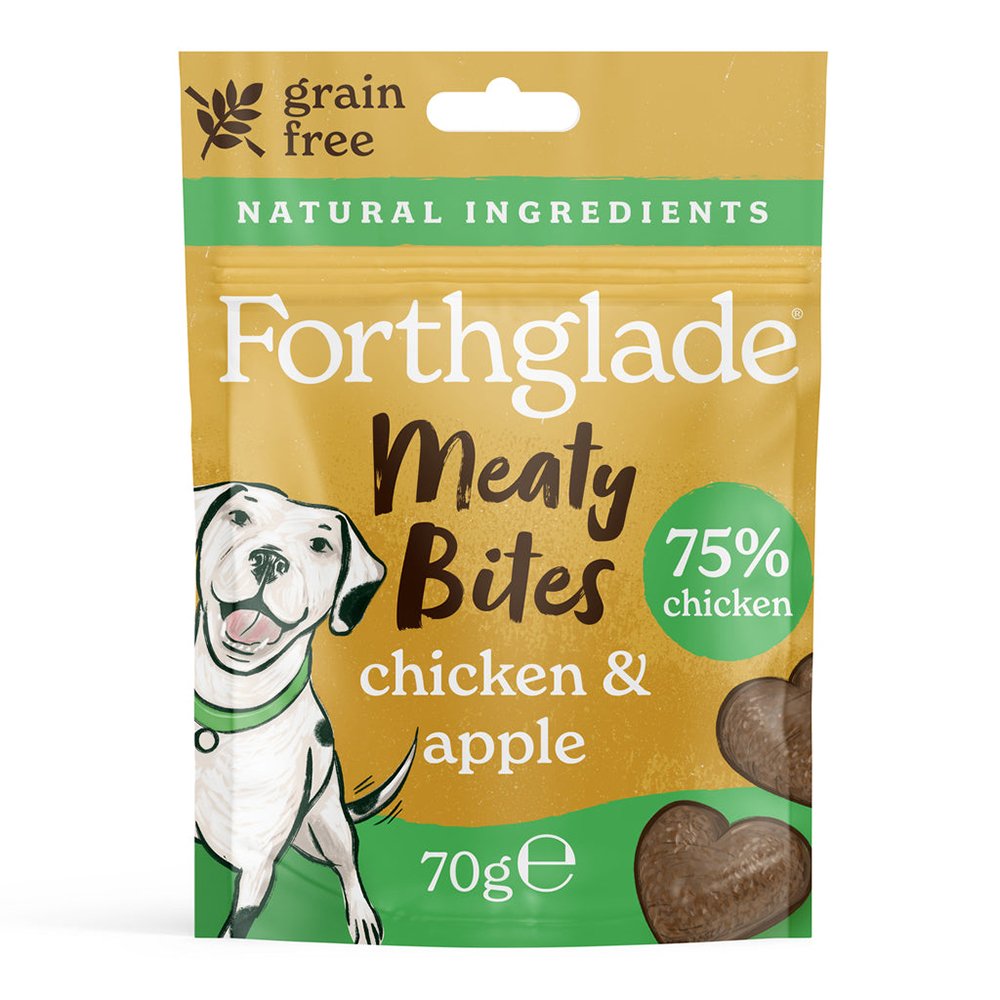 Forthglade Meaty Bites Chicken with Apple 10x70g