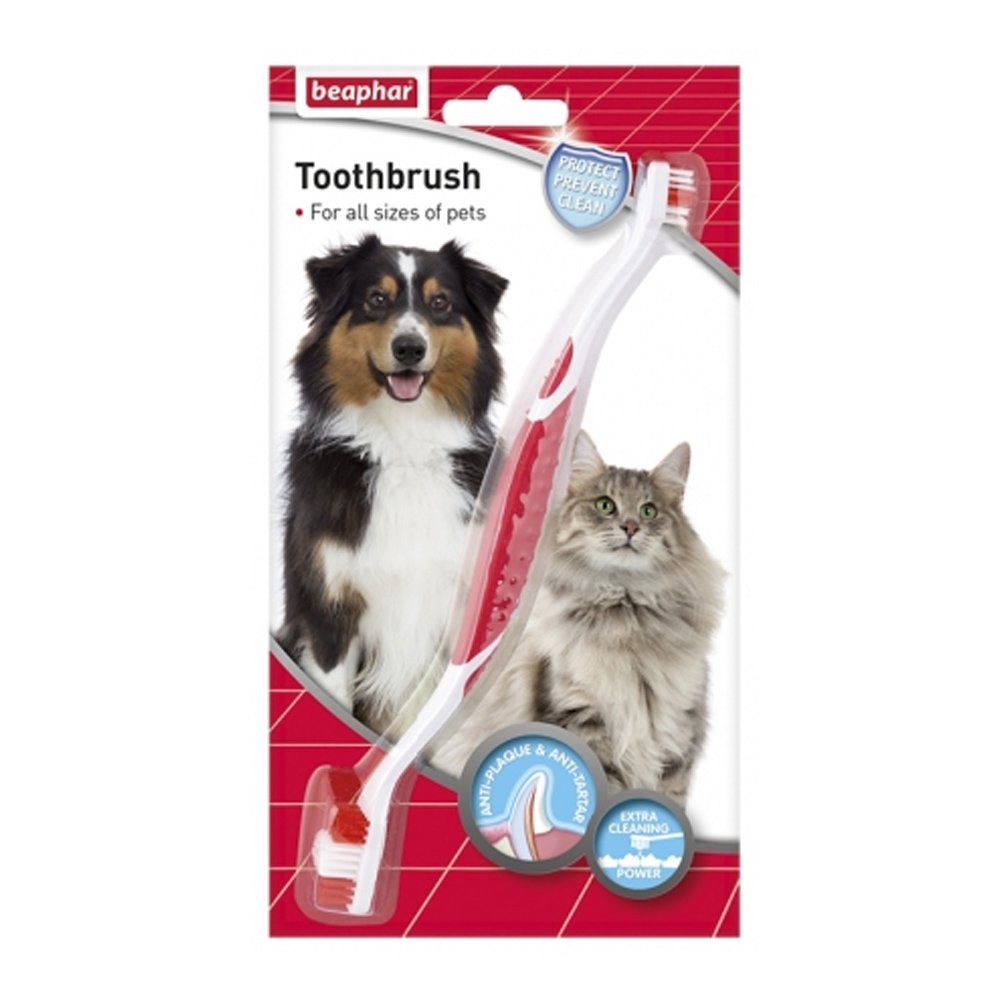 Beaphar Toothbrush For All Sizes Dogs & Cats 1x6