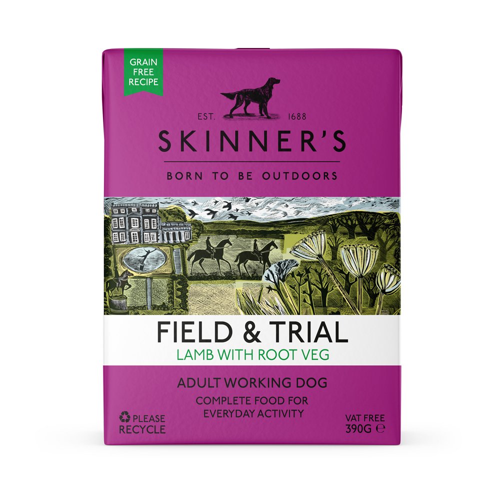 Skinners Field & Trial Dog Tetra Lamb With Root Vegetables