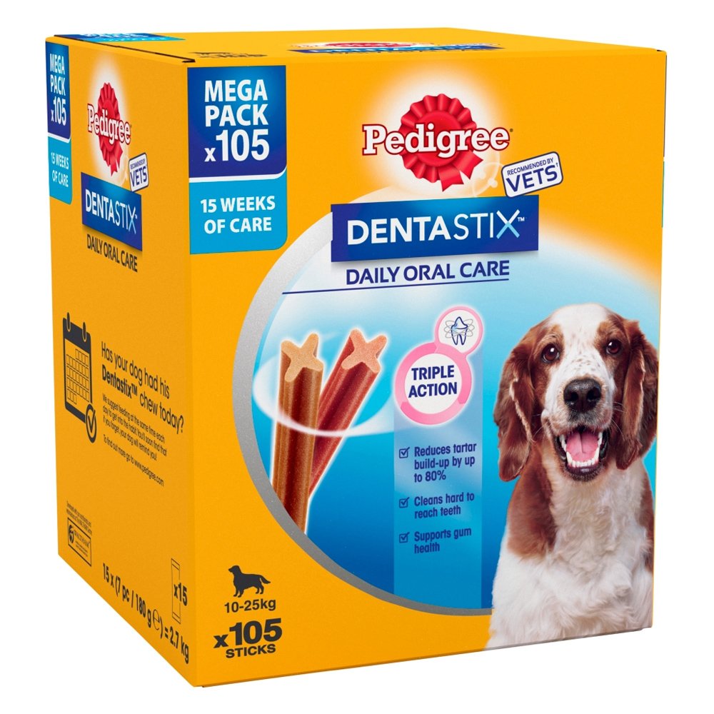 Pedigree DentaStix Daily Dental Chews Medium Dog