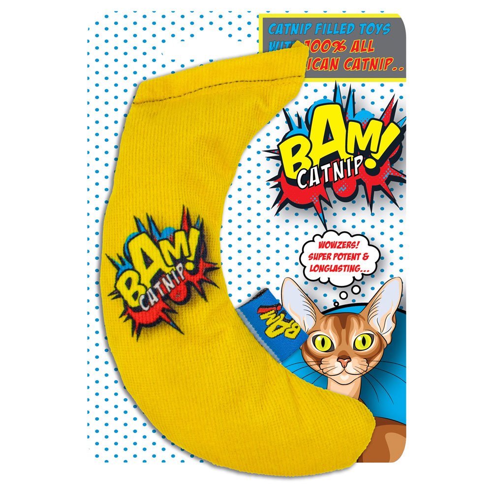 BAM Catnip Banana Headercard 1x6