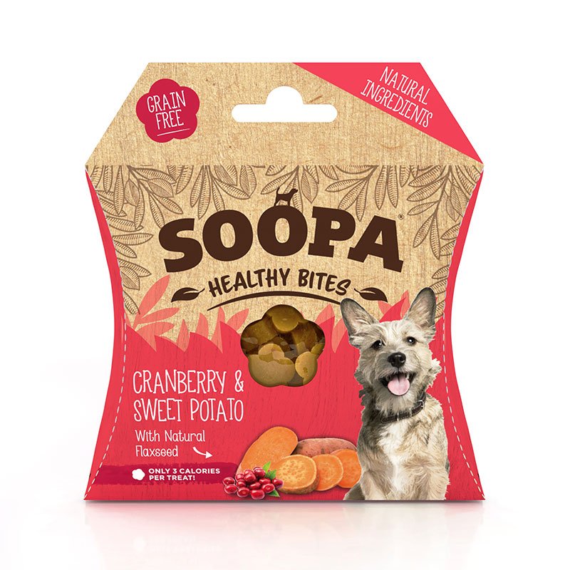 Soopa Cranberry & Sweet Potato Healthy Bites 10x50g