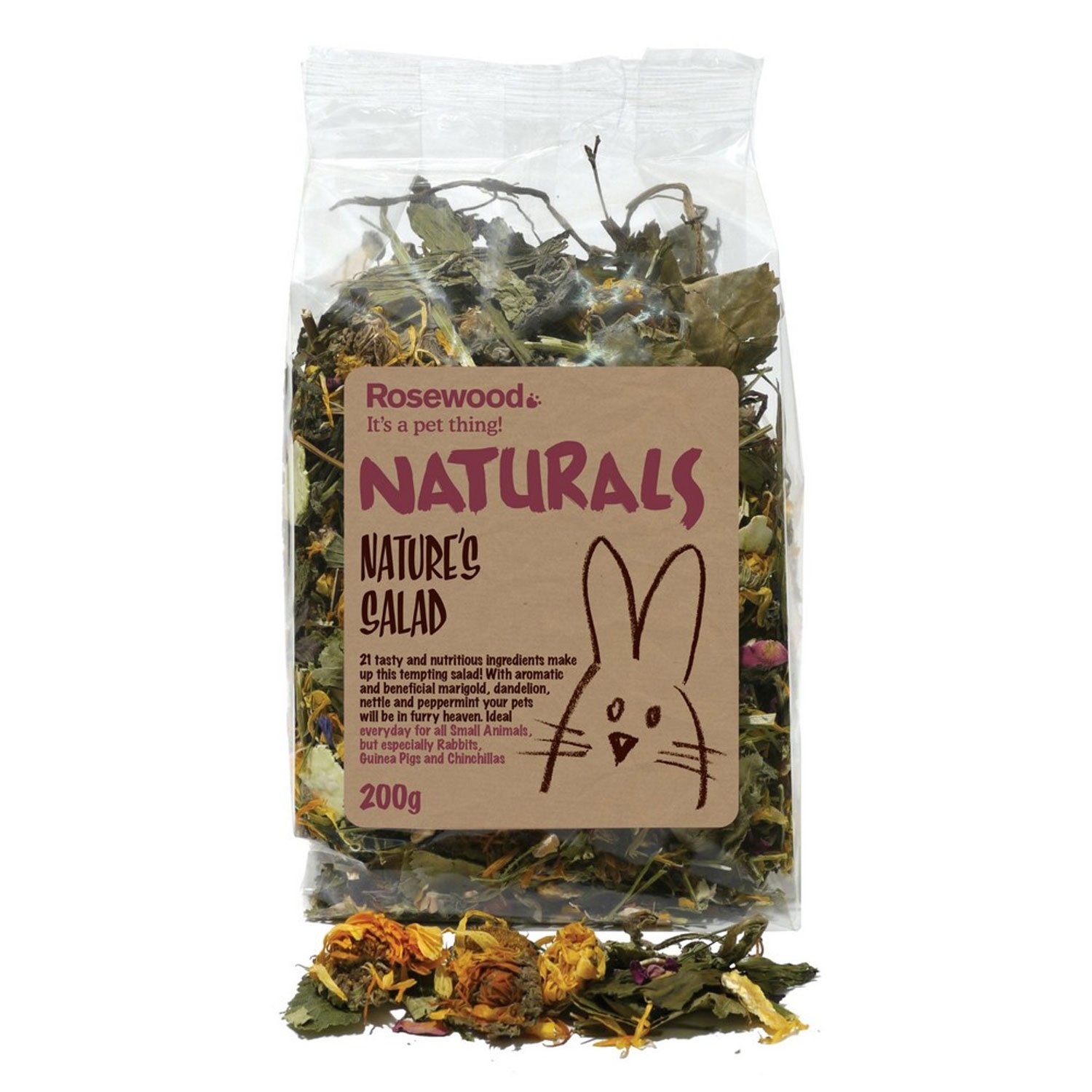 Rosewood Naturals Veg Patch & Echinacea Salad 6x150g