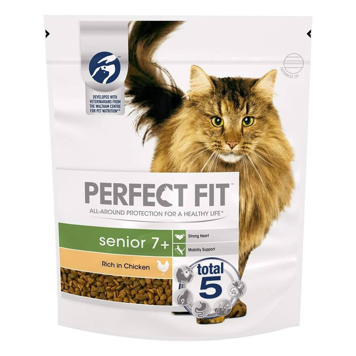 Perfect Fit Cat Complete Dry Senior 7+ Chicken 3x2.8kg