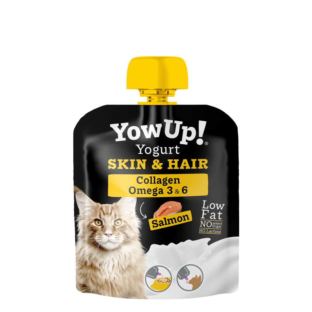 Yowup Cat Skin & Hair Yogurt Pouch 10x85g