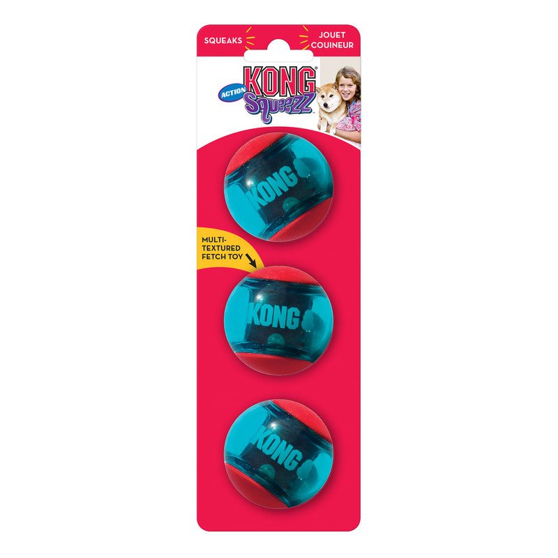 KONG Squeezz Action Ball