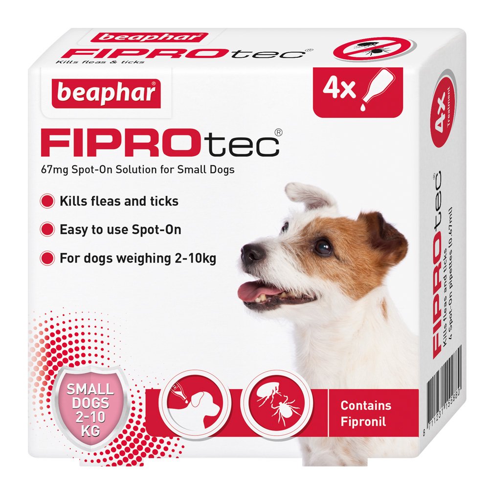 Beaphar Fiprotec S Dog Spot On Flea & Tick Treatment
