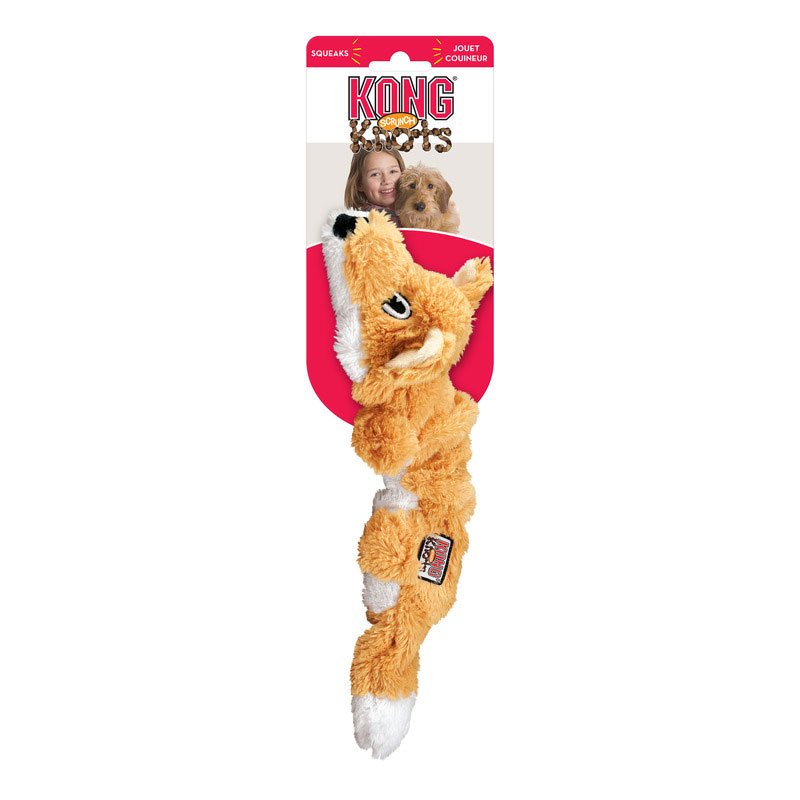KONG Scrunch Knots Fox