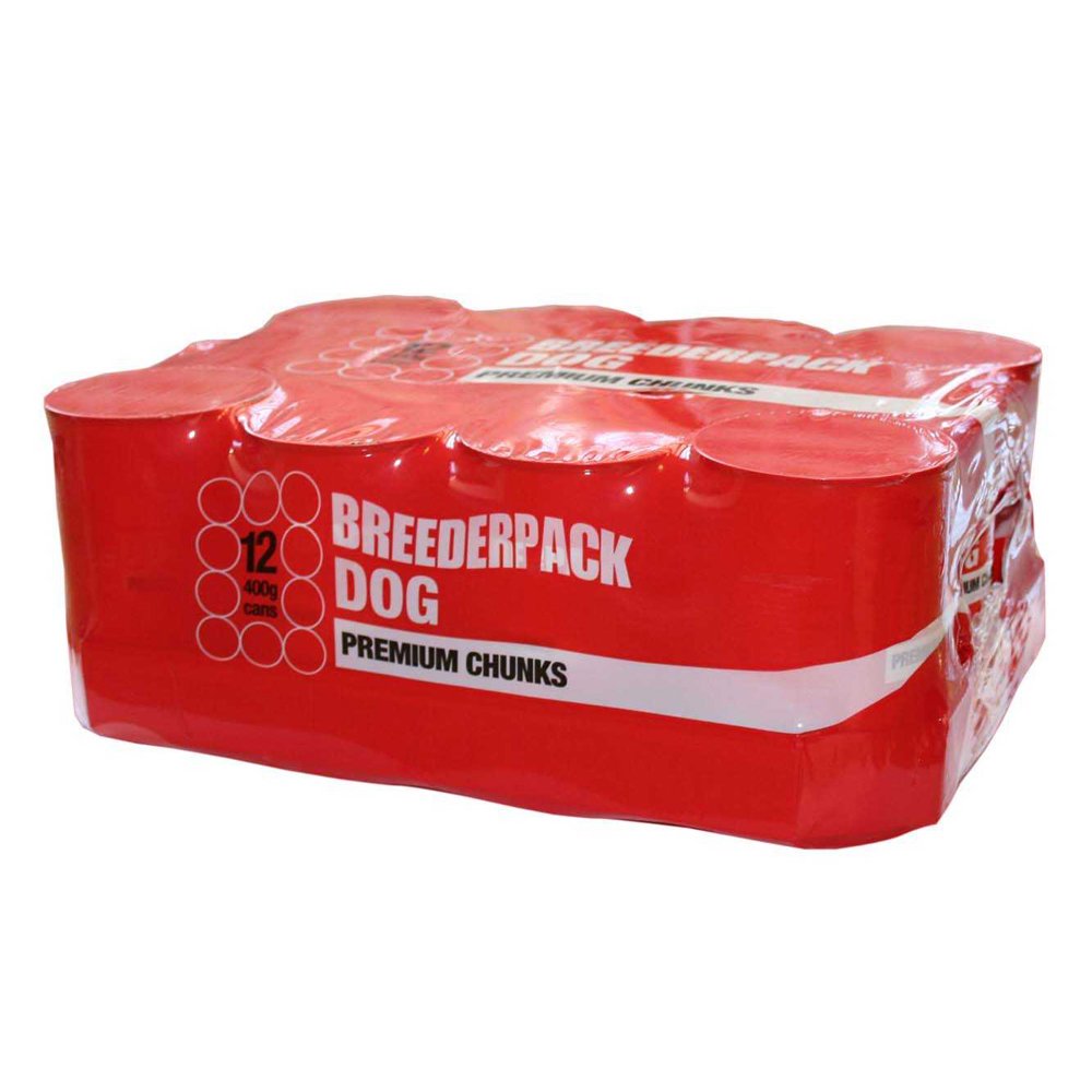 Breederpack Dog Premium Chunks 12x400g