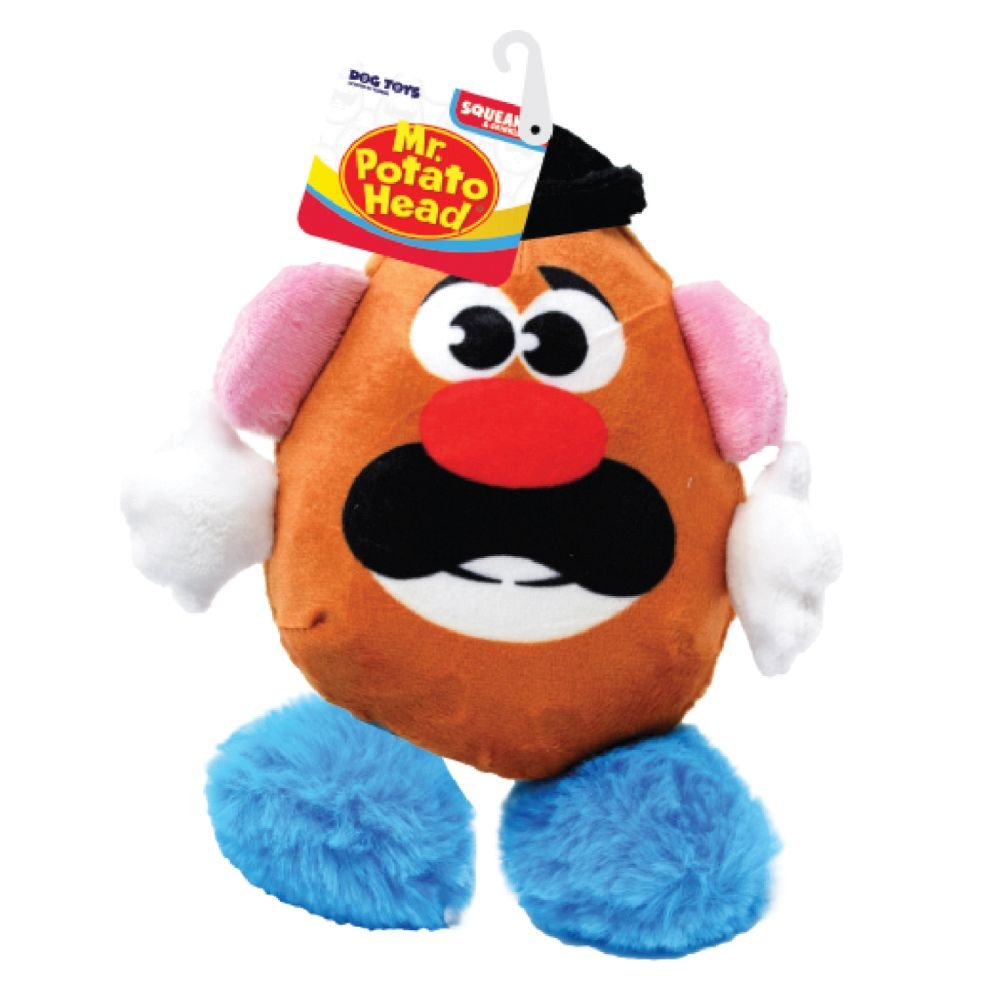 Hasbro Dog Toys Mr. Potato Head Squeak and Crinkle 8in Mixed 1x2