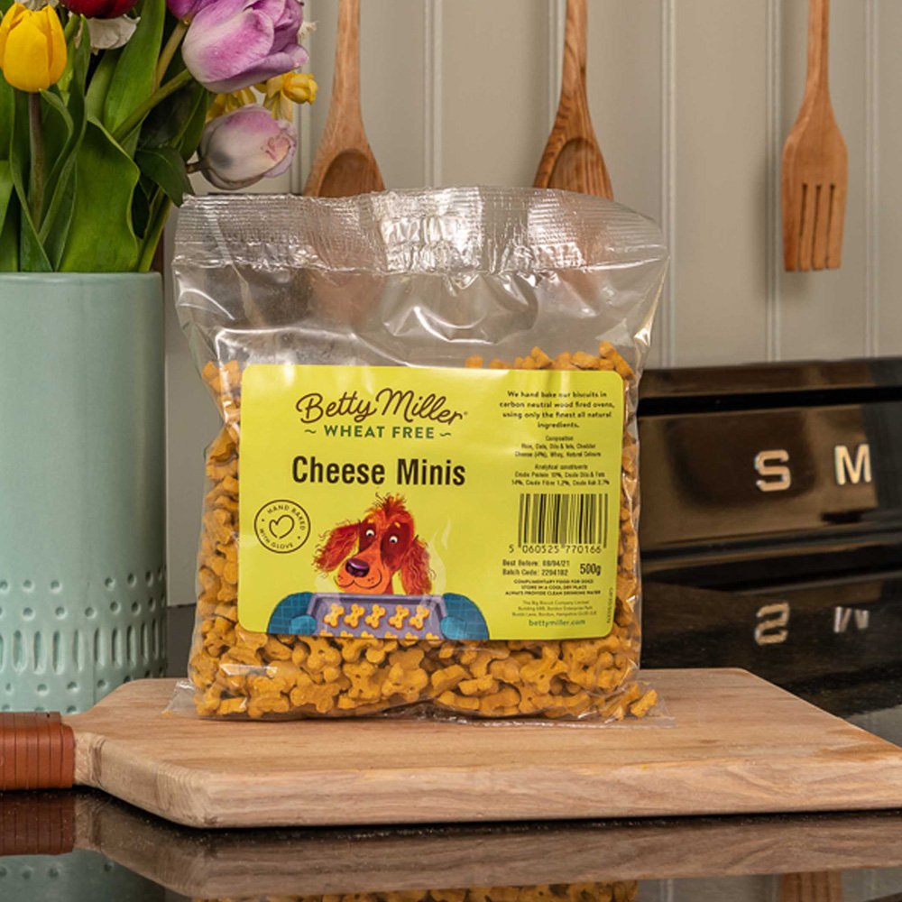 Betty Miller Gluten Free Cheese Minis 6x400g