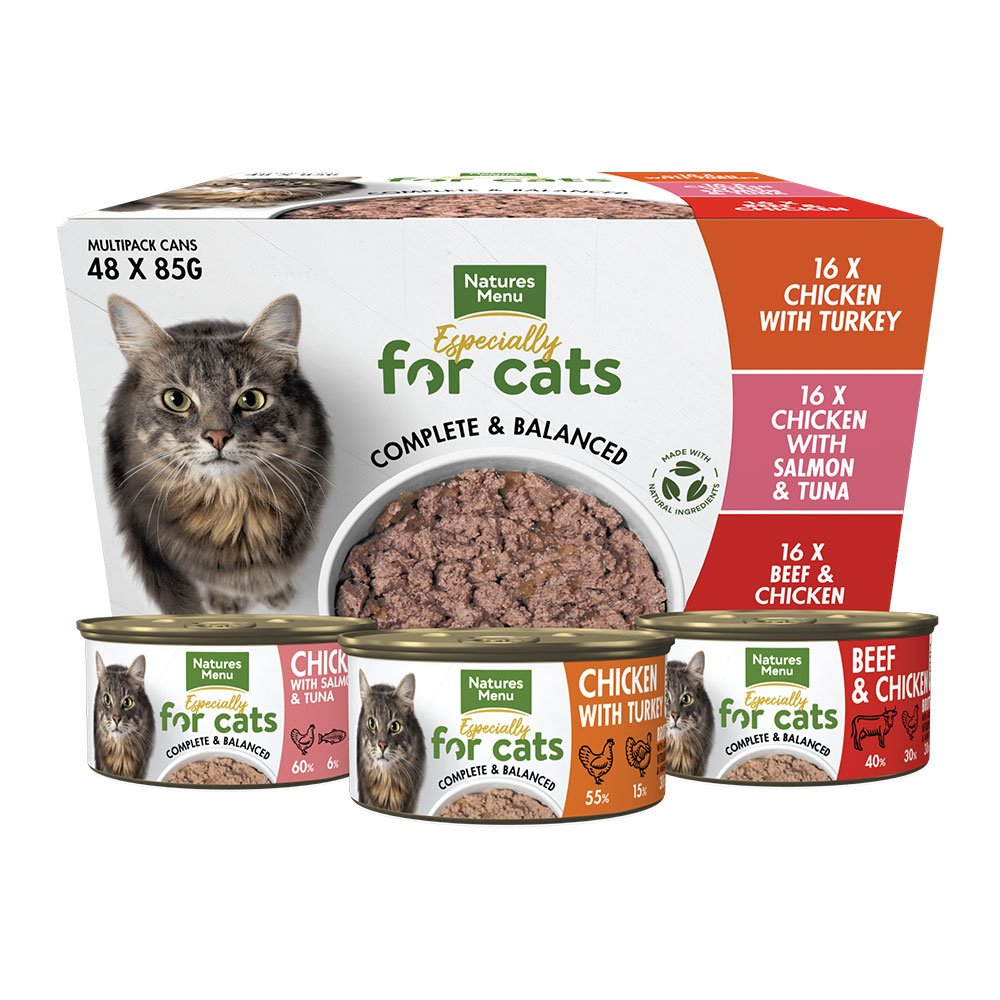 Natures Menu Cat Multipack Tins 48x85g