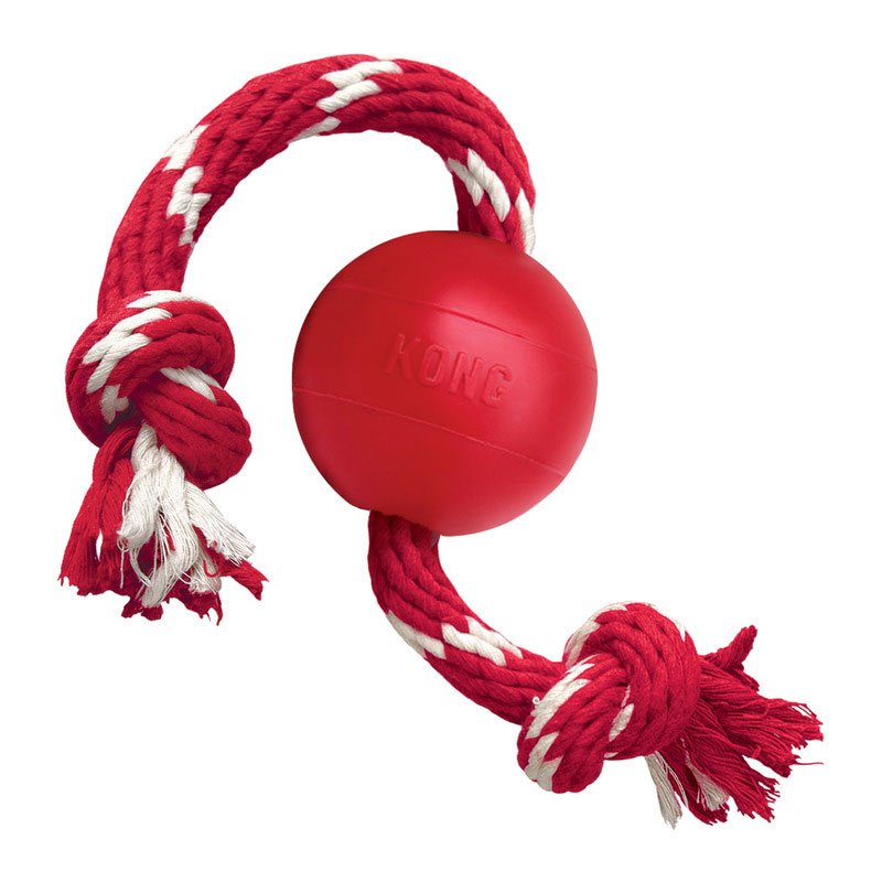 KONG Ball with Rope  