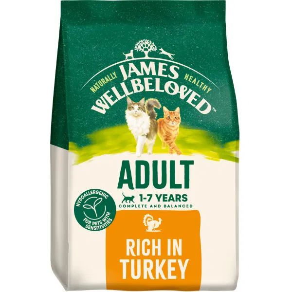 James Wellbeloved Cat Adult Rich in Turkey 4kg