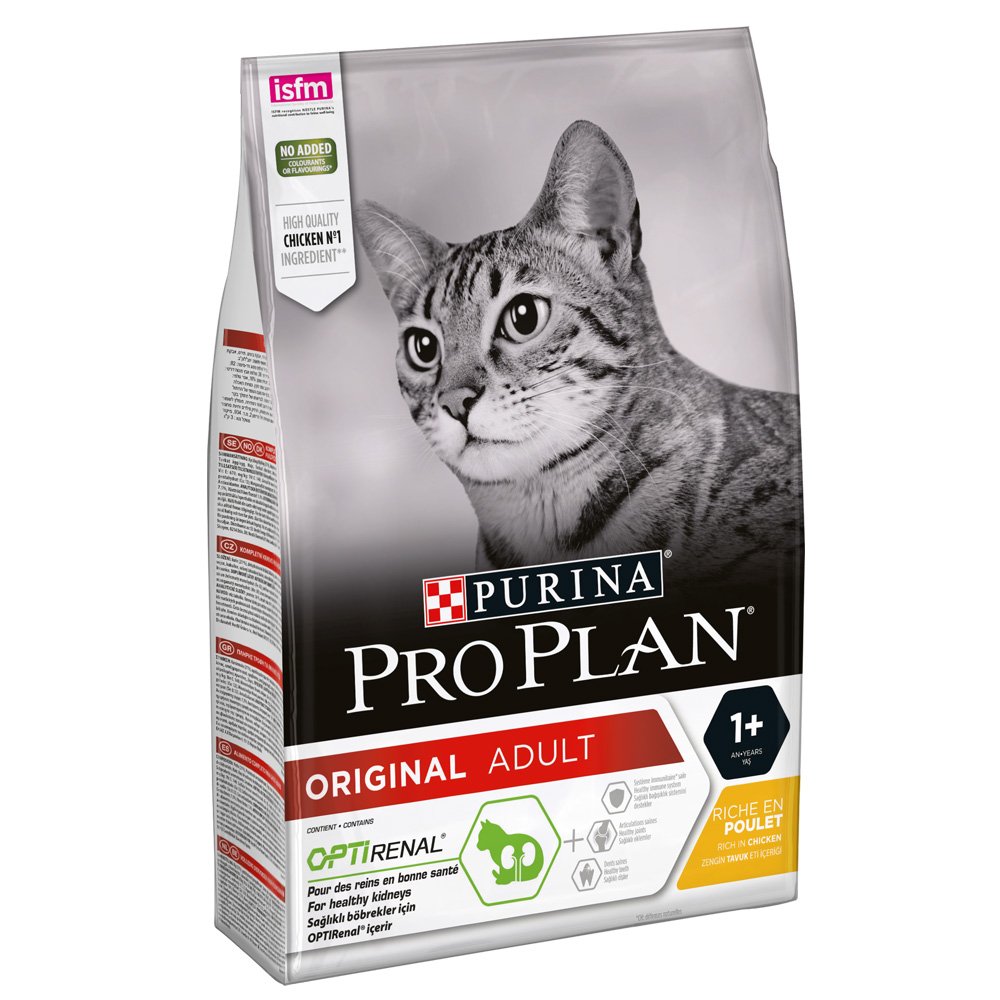 Pro Plan Cat Adult with OPTIRENAL Chicken Dry Food 3kg