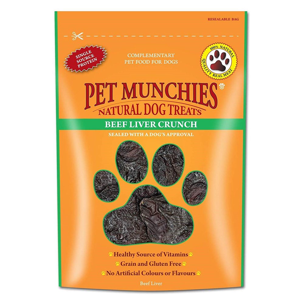 Pet Munchies Beef Liver Crunch 8x90g