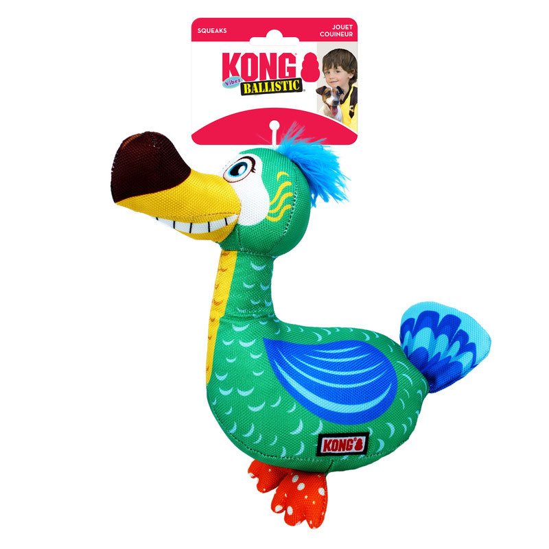 KONG Ballistic Vibez Dodo Asst Medium/Large