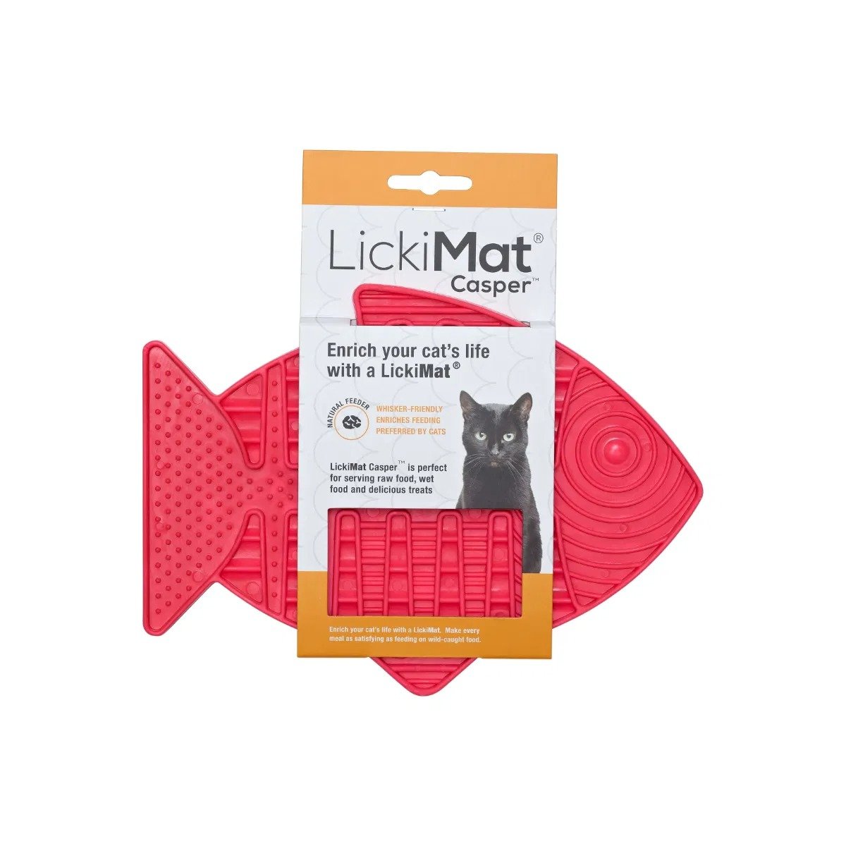 LickiMat Cat Classic Casper Pink