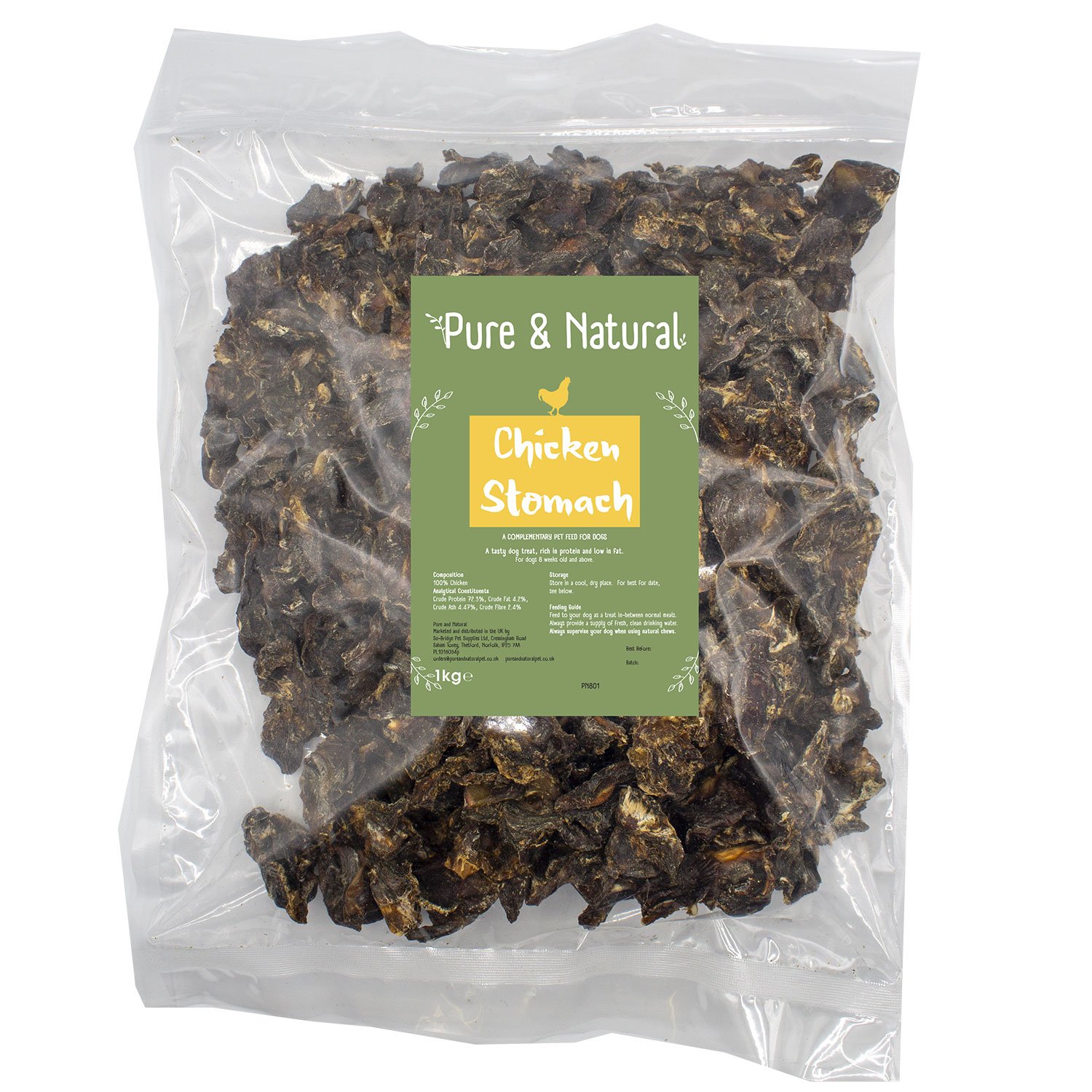 Pure & Natural Chicken Stomach 1kg