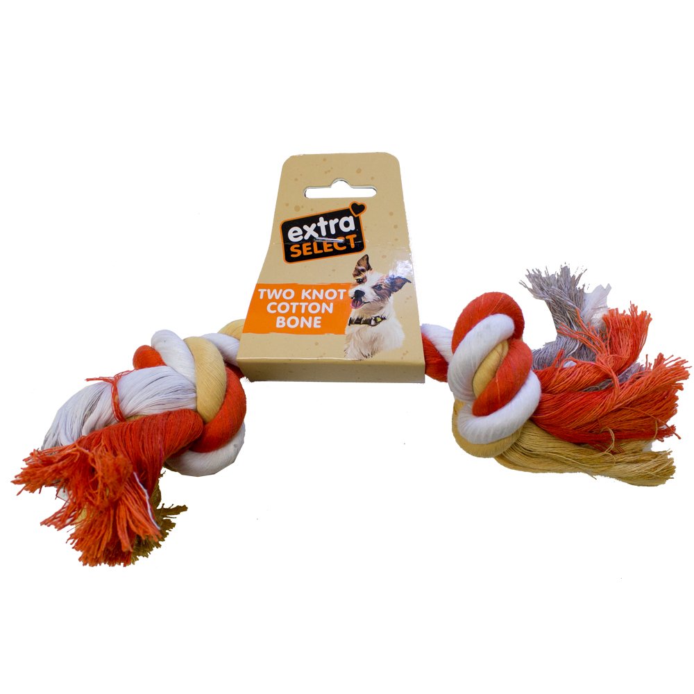 Extra Select Cotton Bone Two Knots Medium 1x3