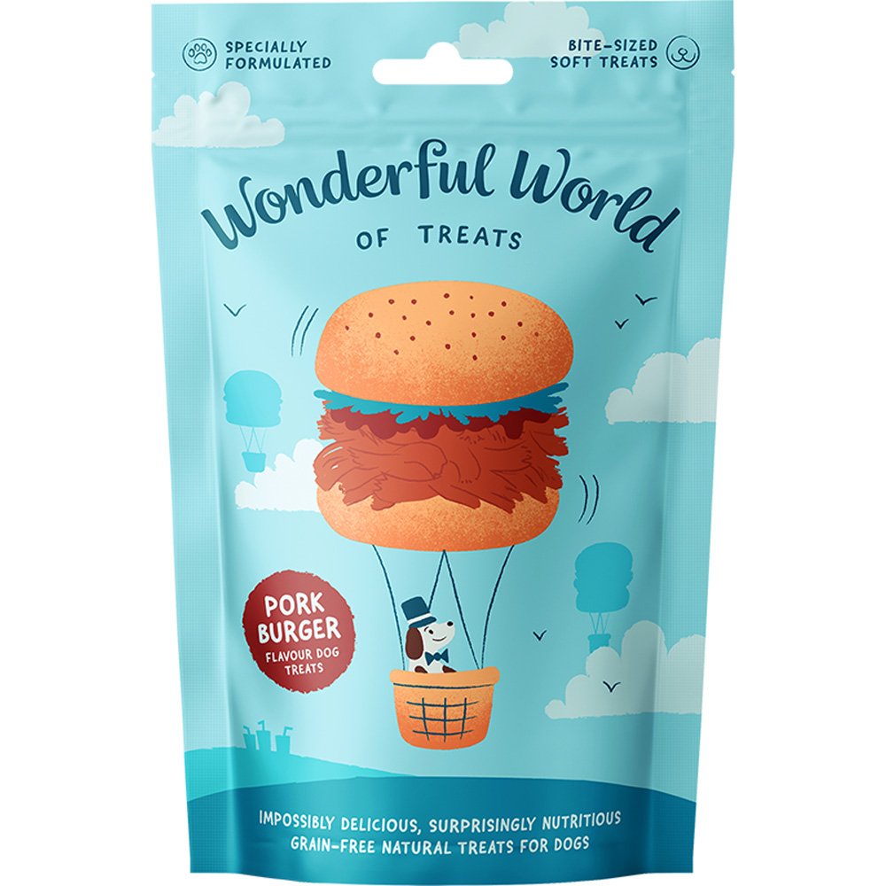 Wonderful World Of Treats Pork Burger 12x50g