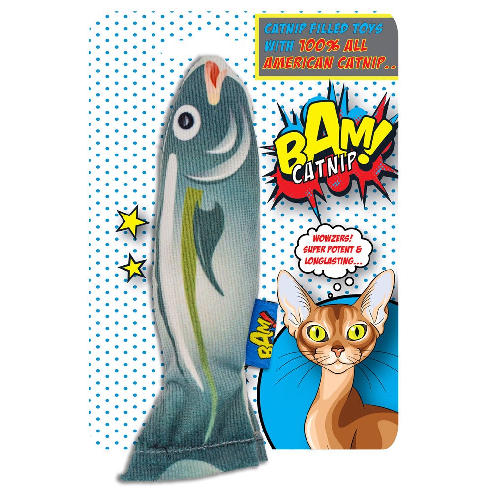 BAM Catnip Fish Headercard 1x6