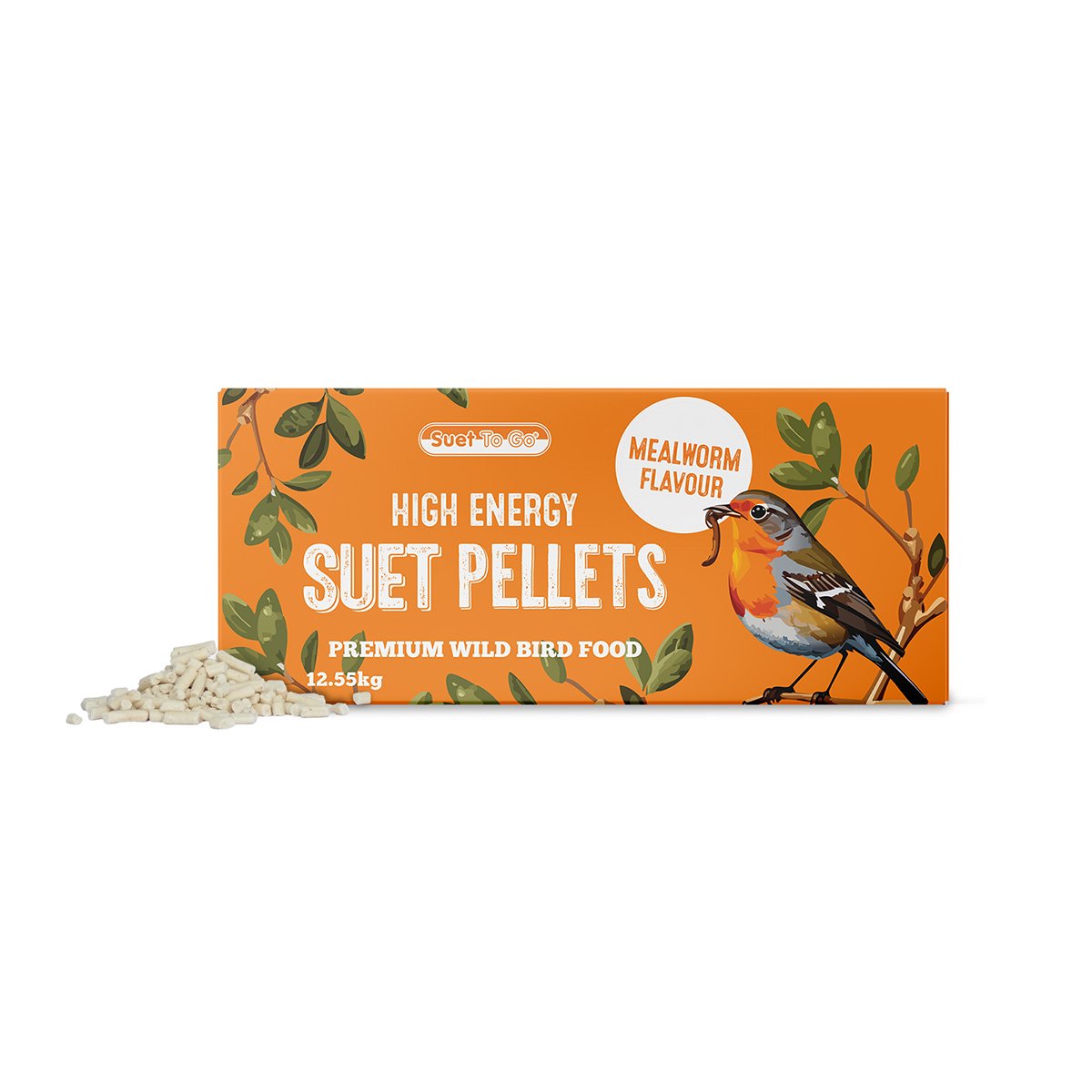Suet To Go Mealworm Suet Pellets 12.55kg