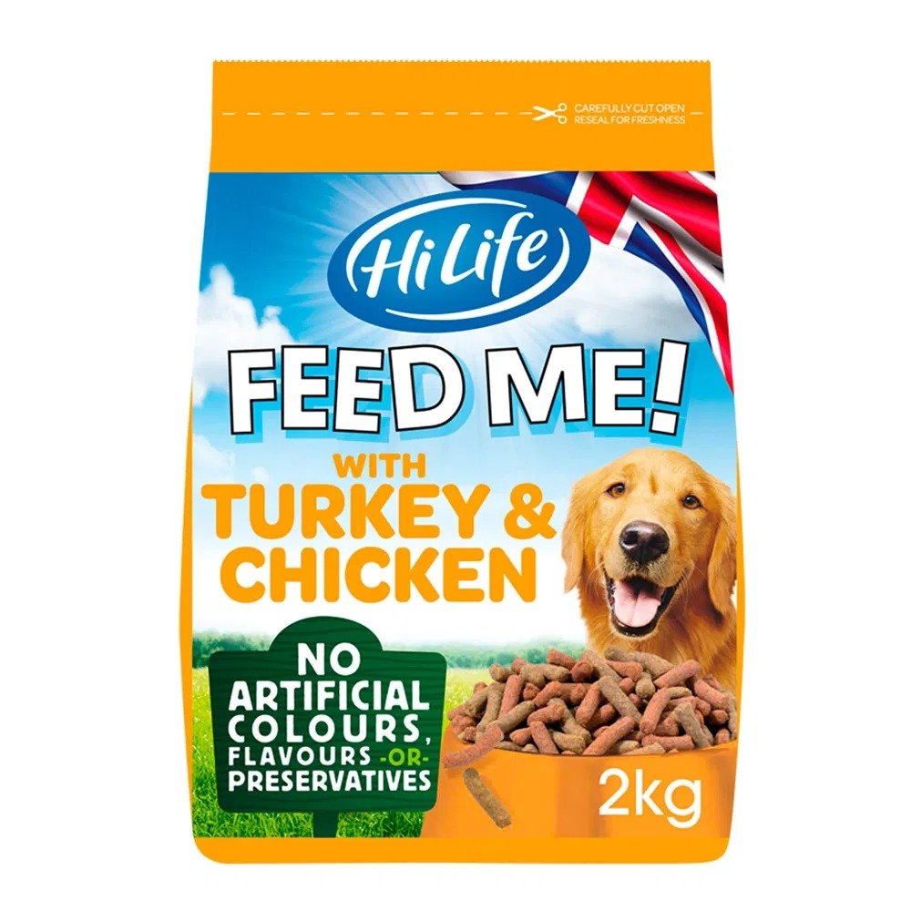 Hi Life Moist Turkey  Chicken & Bacon 4x2kg