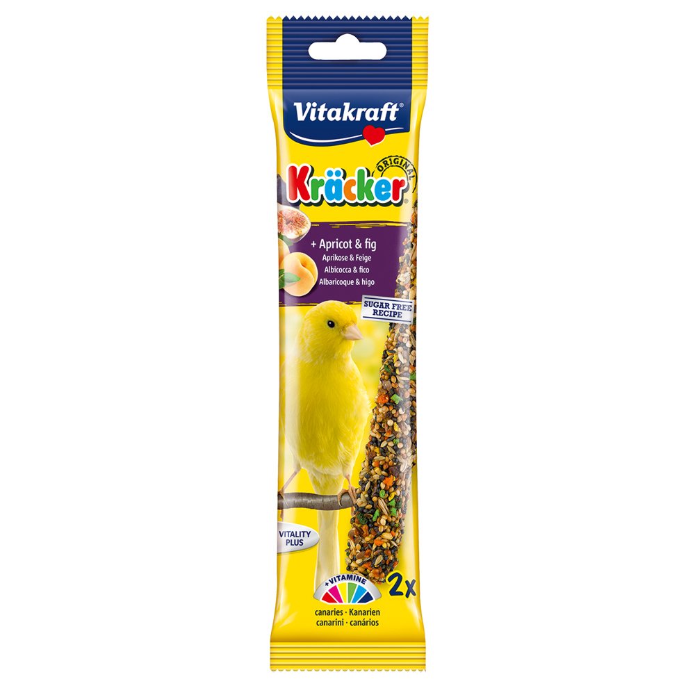 Vitakraft Canary Kracker Apricot & Fig 1x7
