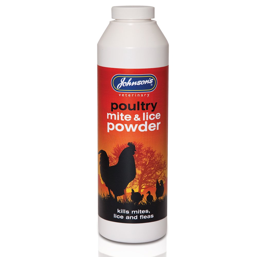 Johnsons Poultry Mite & Lice Powder 6x250gm