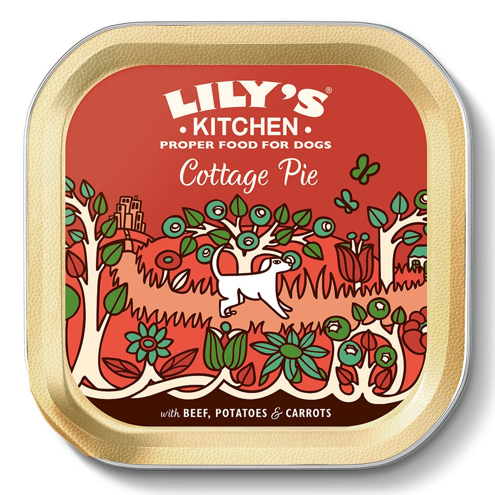 Lilys Kitchen Dog Tray Cottage Pie 10x150g