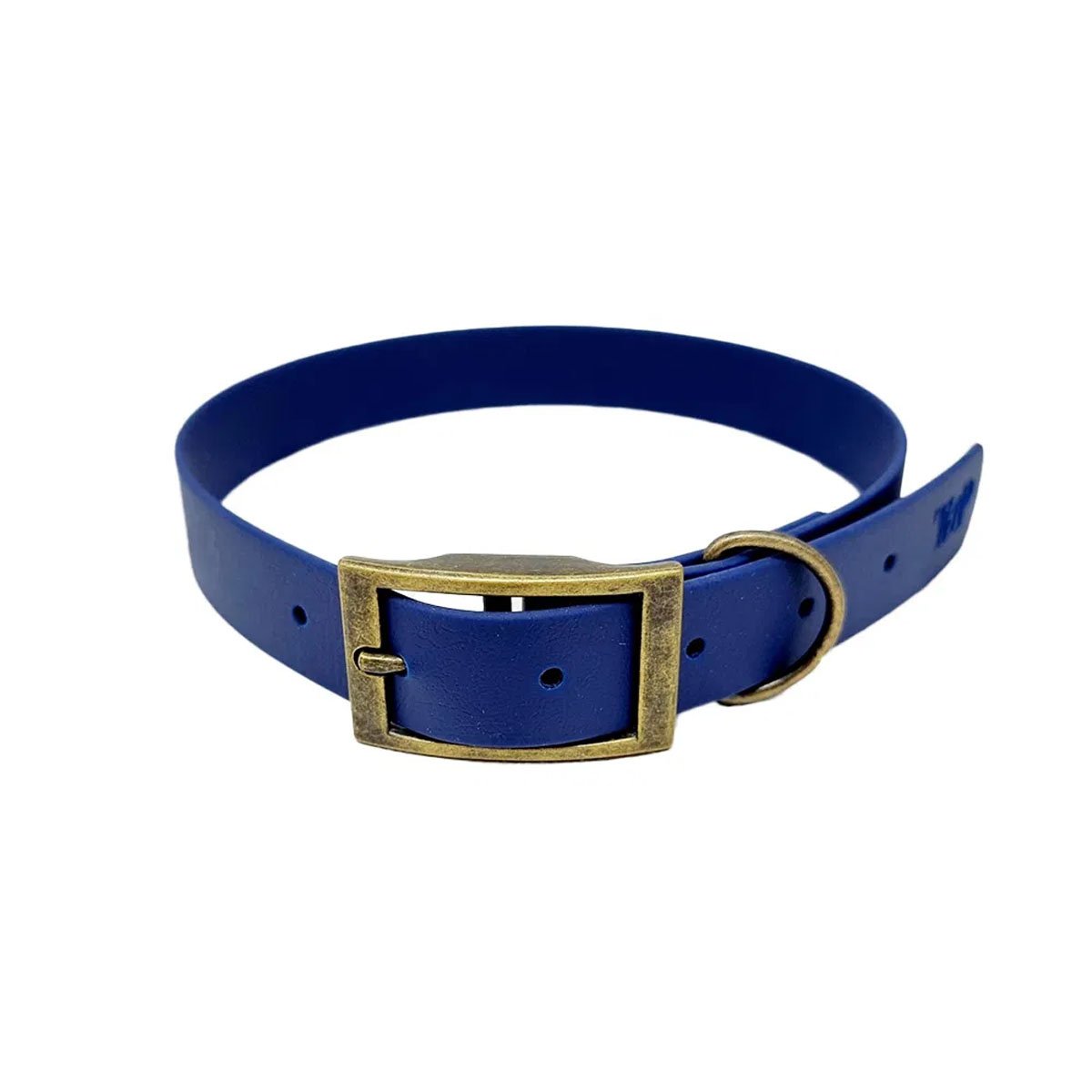 Trinkety Paws Country Collection Biothane Dog Collar Navy Extra Large 48-60cm 25mm