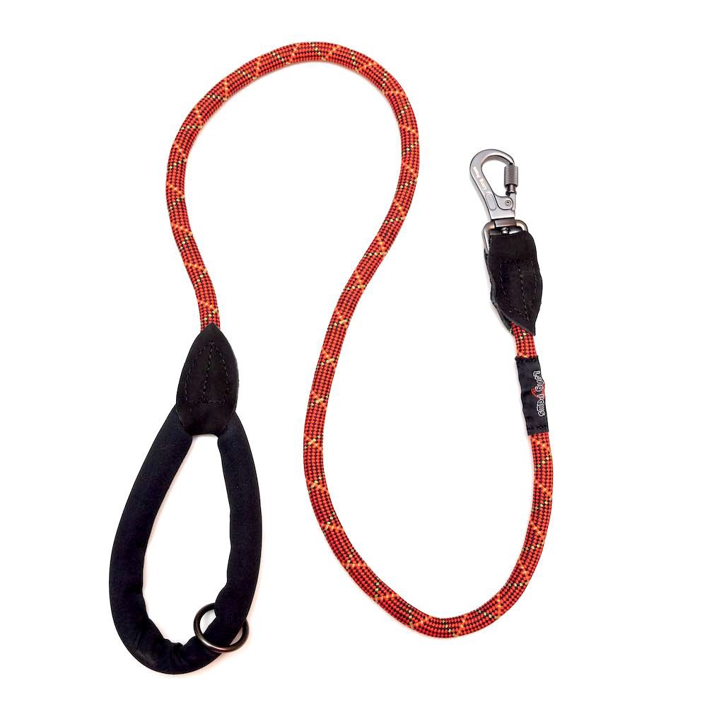 Long Paws Comfort Collection Orange Screw Lock Rope Lead 120cm/48in