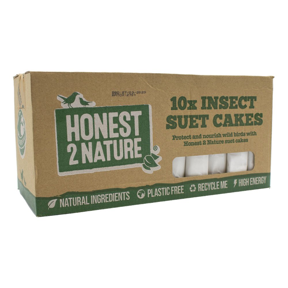 Honest 2 Nature Wild Bird Insect Suet Cakes Value Pack 280g 1x10pk