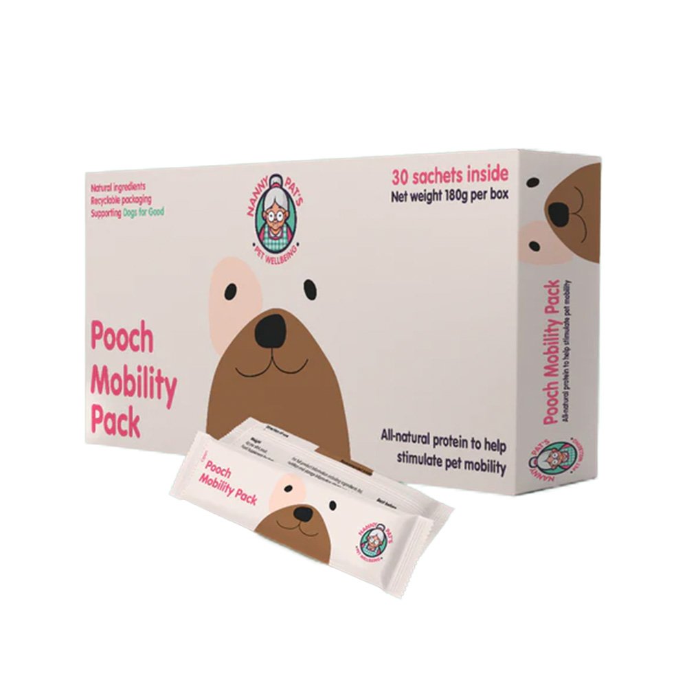 Nanny Pats Pet Wellbeing Pooch Mobility Pack 30 Sachets