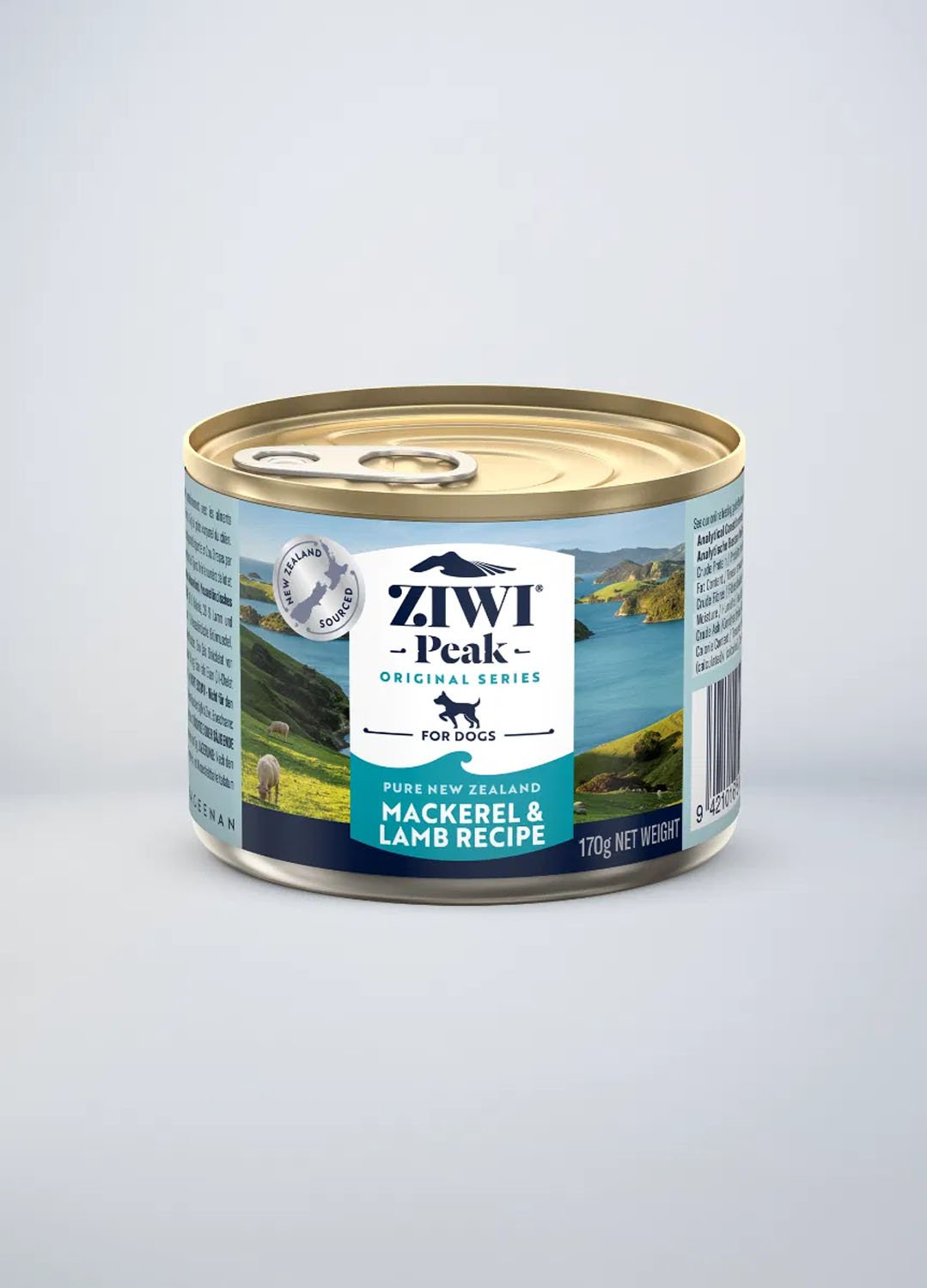 ZiwiPeak Dog Mackerel & Lamb Can 12x170g