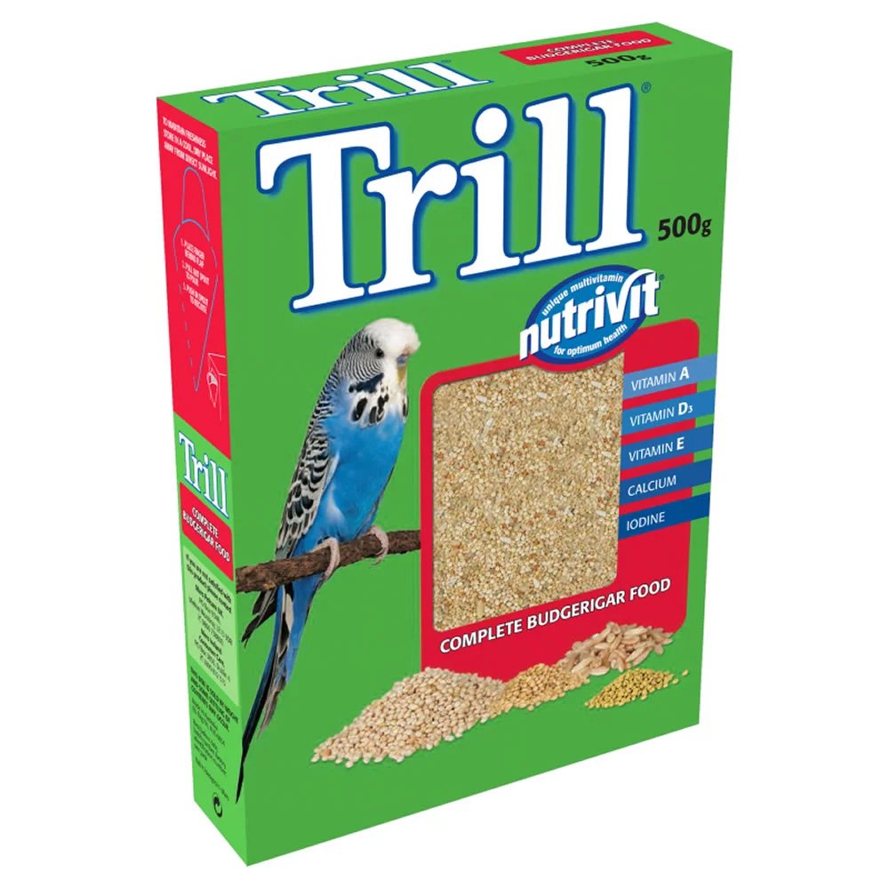 Trill Budgie Food 12x500g