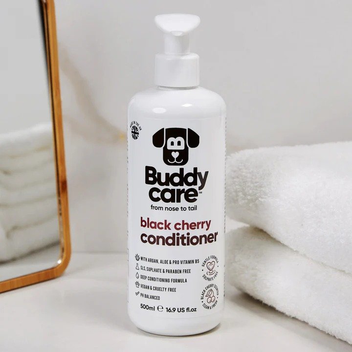 Buddycare Black Cherry Dog Conditioner 500ml