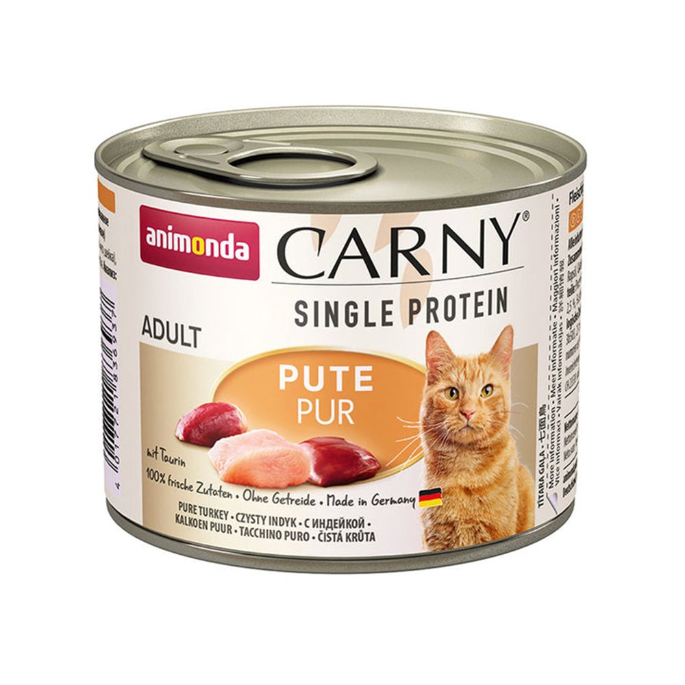 Animonda Carny Adult Cat Single Protein Pure Turkey 6x200g