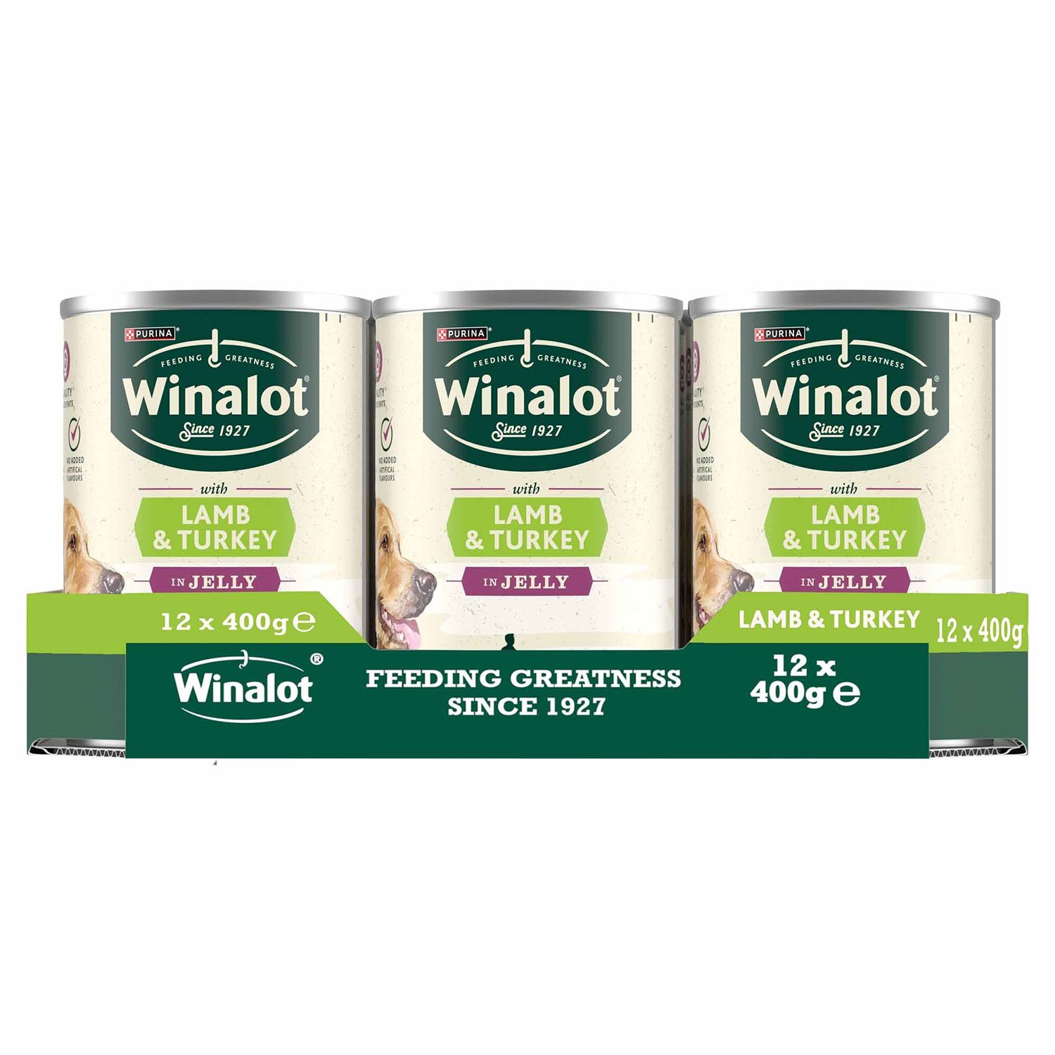 Winalot Classics Mixed in Jelly Turkey & Lamb 12x400g