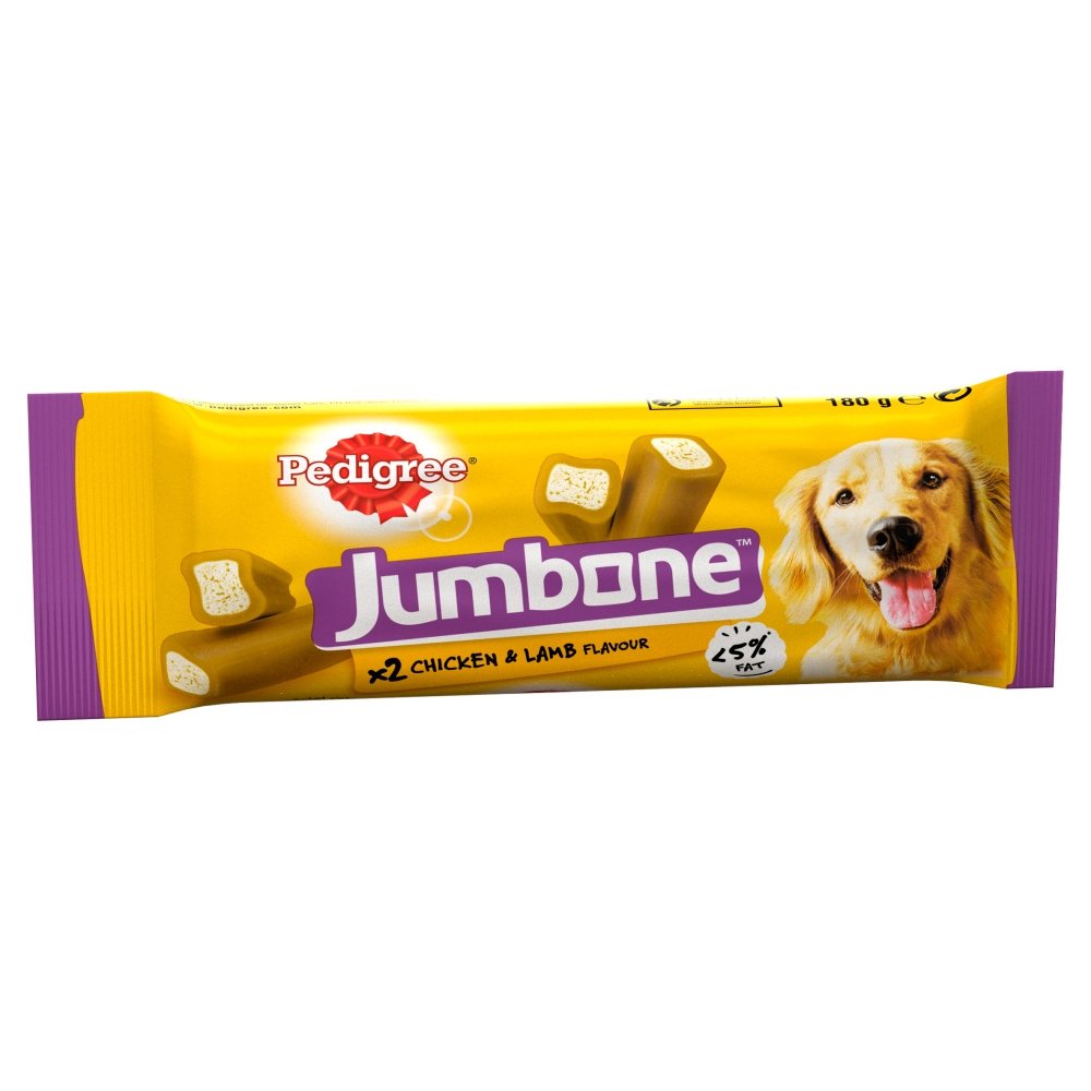 Pedigree Jumbone Chicken & Lamb Medium 2 Sticks 12x180g