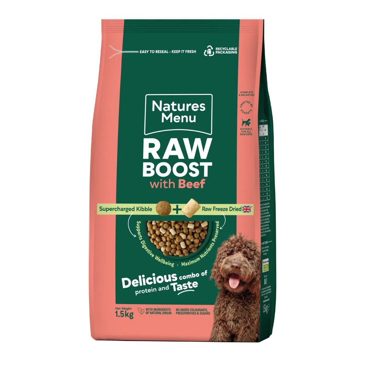Natures Menu Dog Raw Boost with Beef
