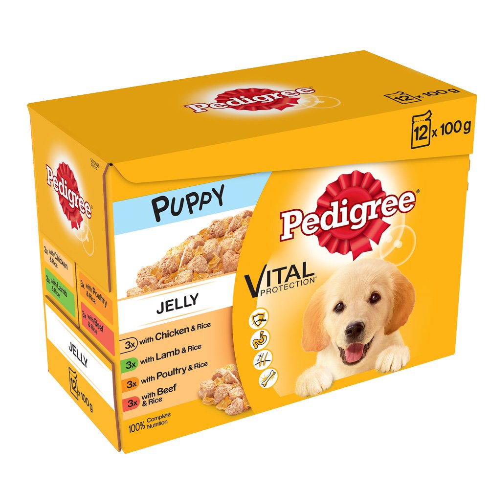 Pedigree Pouch Jelly Puppy 4x12x100g