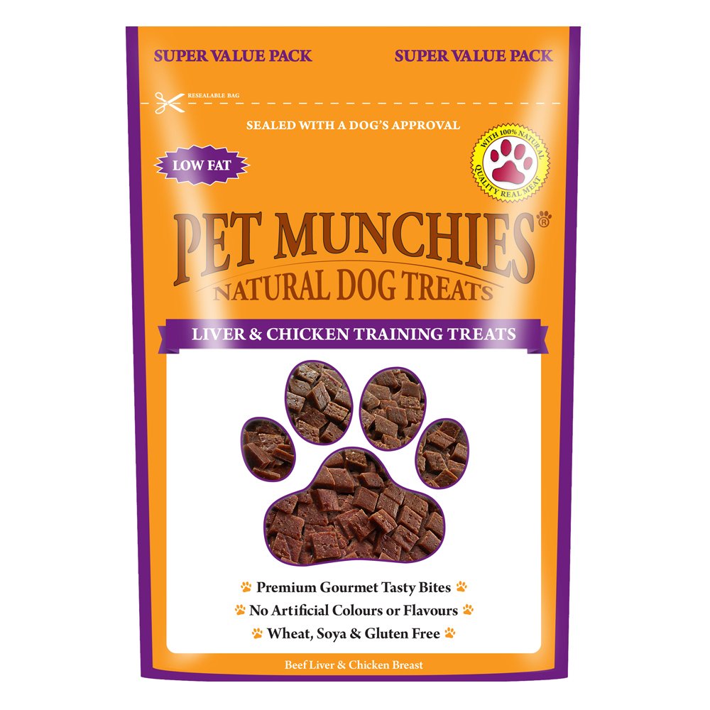 Pet Munchies Training Treat Liver & Chicken 8x50g